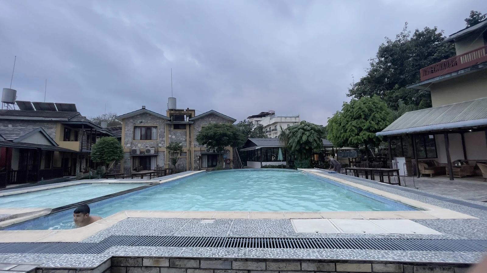 Swimming pool at The Lakeside Retreat Pokhara in Street 3, Lakeside, Pokhara.