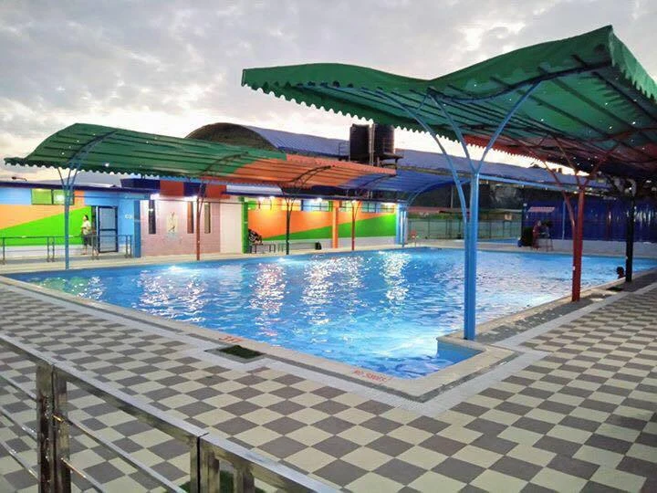 Swimming pool at Dhanyentari Swimming Pool in Dhanyentari Marg, Dhumbarahi, Kathmandu.