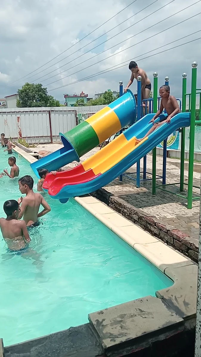 Swimming pool at Takshashila Academy Banke in Kohalpur, Banke.