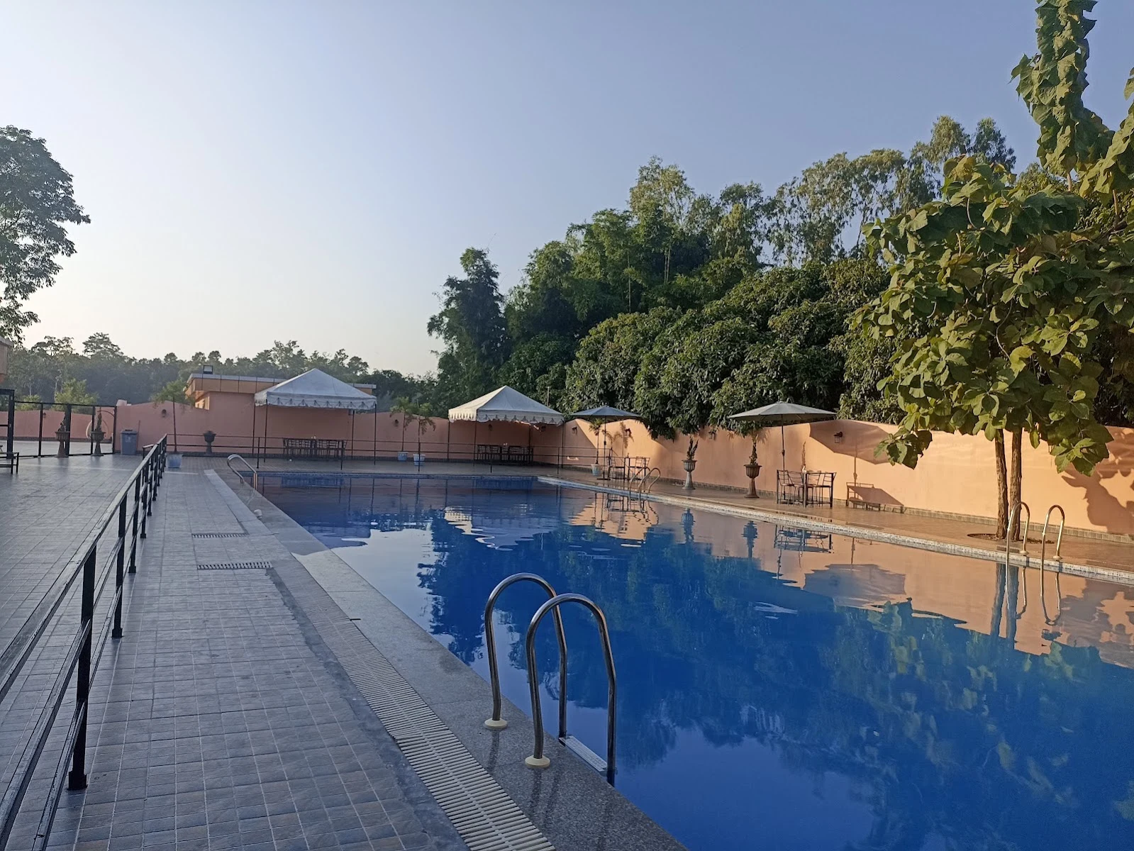 Swimming pool at Hotel Navya in Maisthan, Bardibas-4, Mahottari.