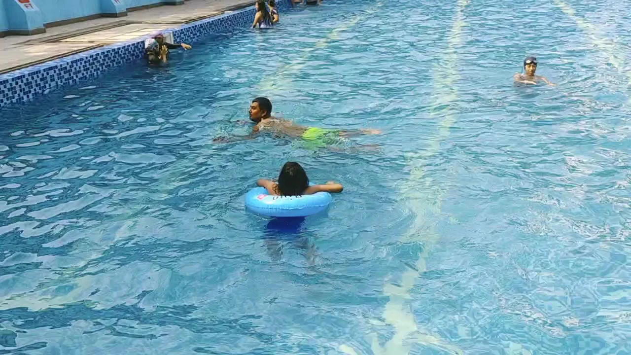 Swimming pool at Tahachal Physical Fitness Center in Puja Marg, Tahachal, Kathmandu.